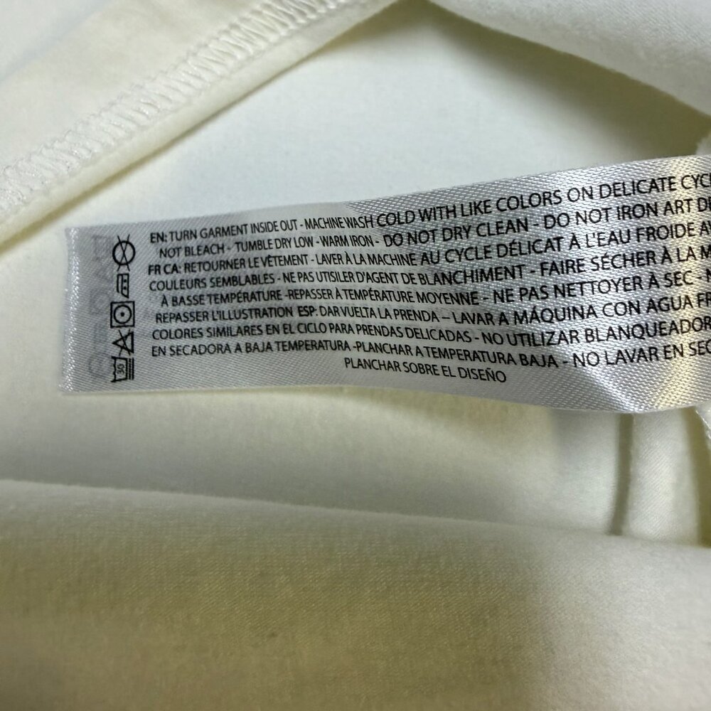 Ariat Cuffed Sleeve Graphic T-Shirt Medium Ivory EUC - Picture 9 of 12